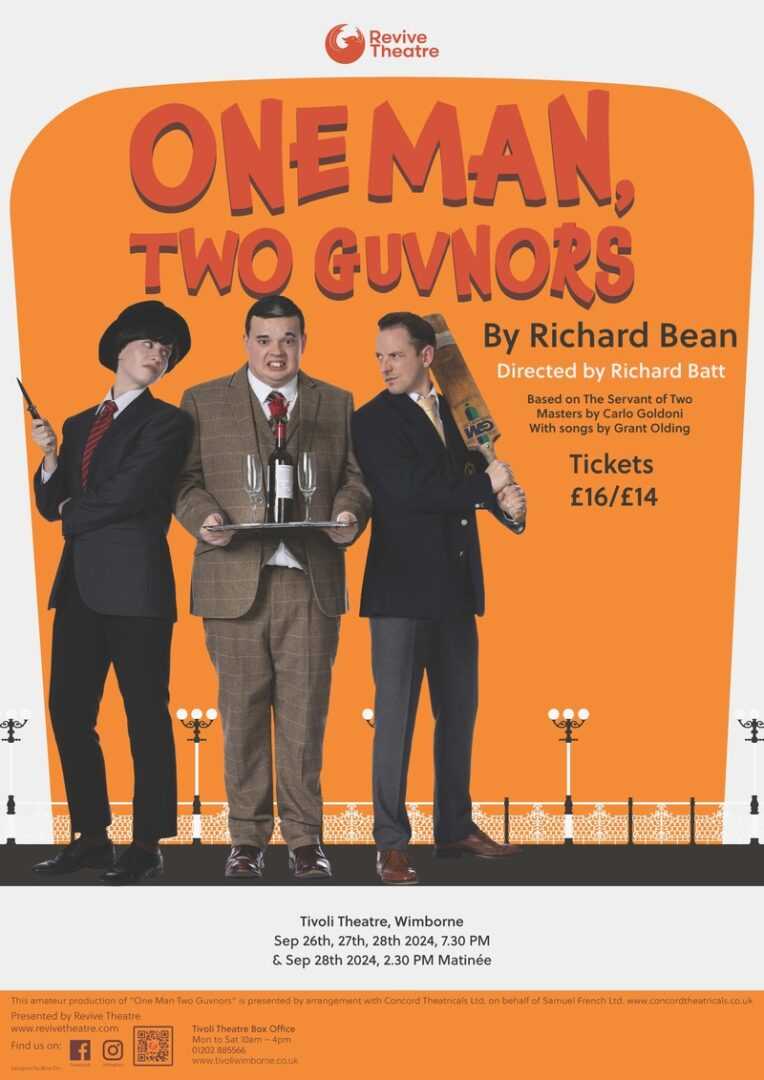One Man Two Guvnors new