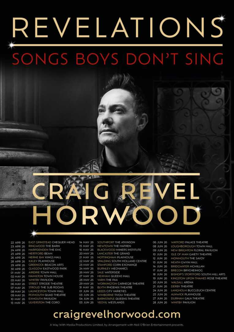Craig Revel Horwood 2026 poster