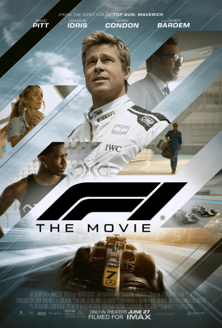 F1 movie poster